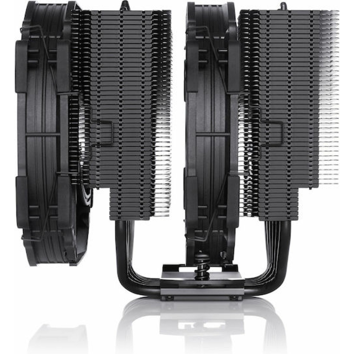 Noctua NH-D15NH-D15 chromax.black Ψύκτρα Επεξεργαστή Διπλού Ανεμιστήρα για Socket AM4/AM5/1200/115x