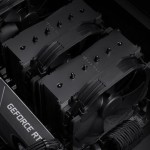 Noctua NH-D15NH-D15 chromax.black Ψύκτρα Επεξεργαστή Διπλού Ανεμιστήρα για Socket AM4/AM5/1200/115x