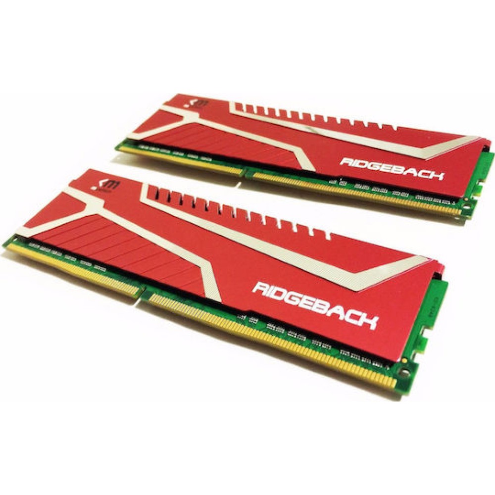 Mushkin Ridgeback DDR4 32GB RAM με 2x16GB Modules και Ταχύτητα 3200 για Desktop