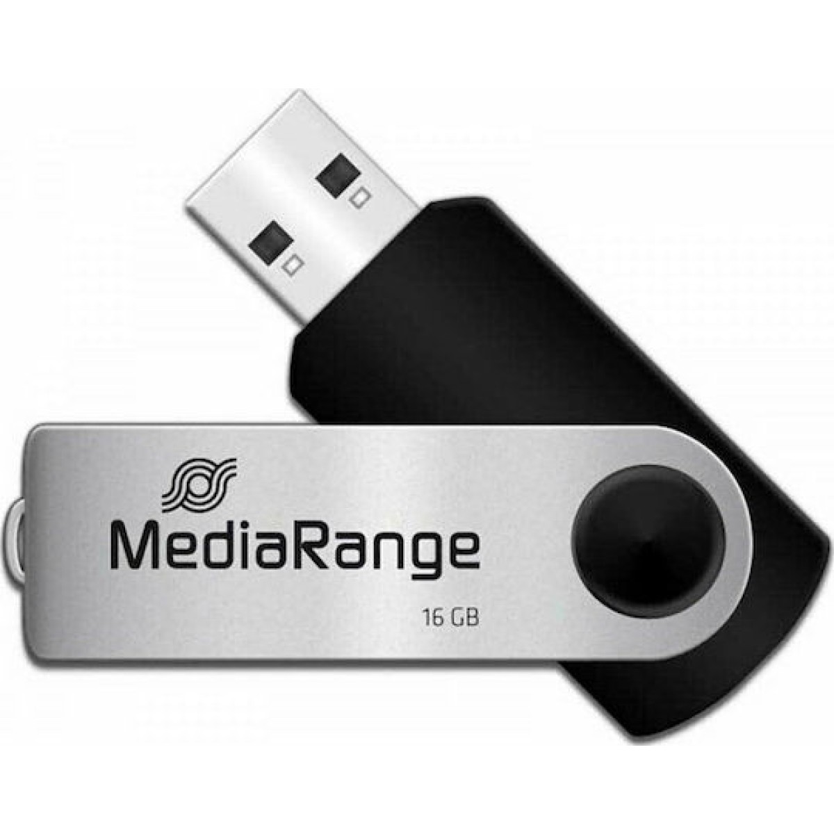 MediaRange 16GB USB 2.0 Stick Ασημί