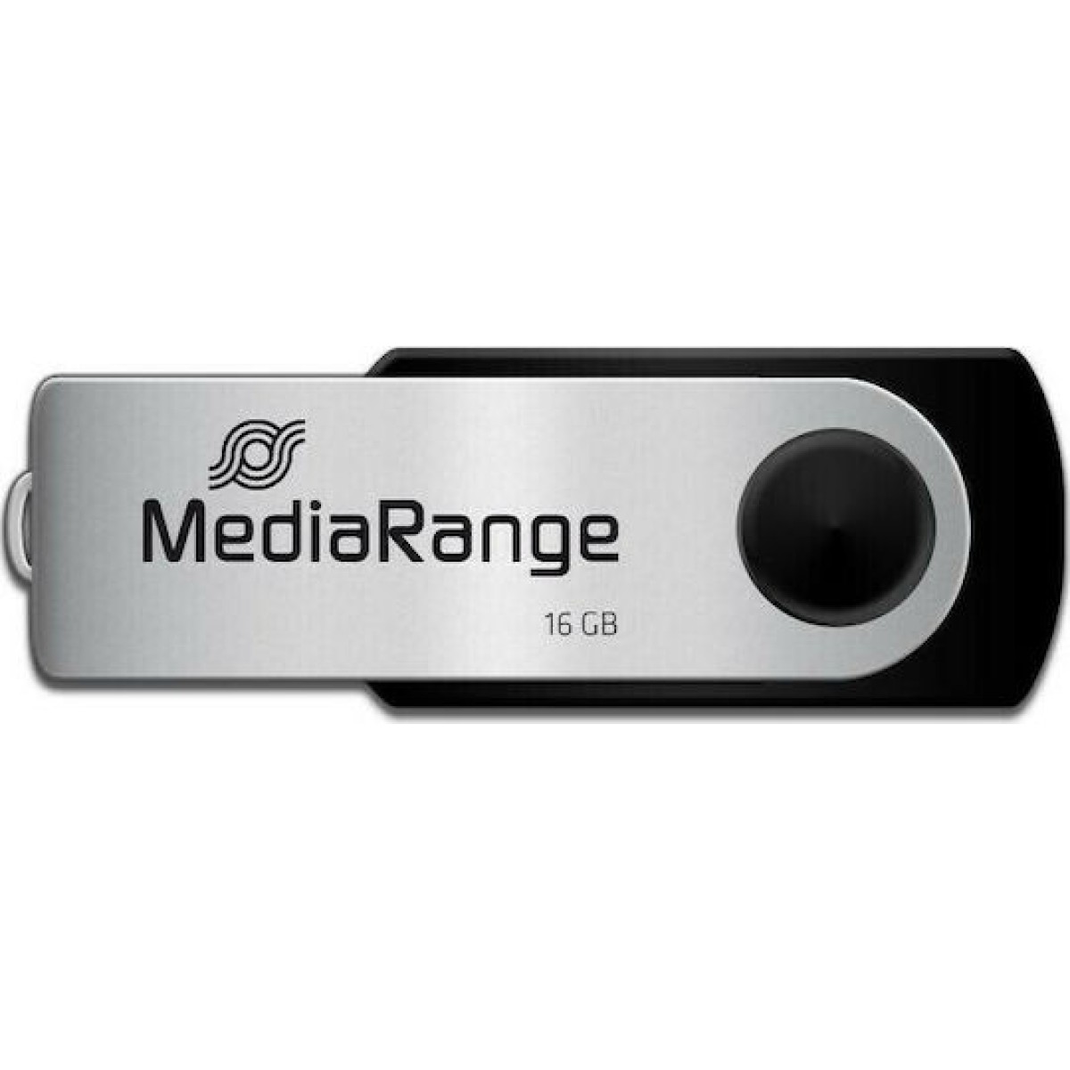 MediaRange 16GB USB 2.0 Stick Ασημί