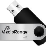 MediaRange MR911 32GB USB 2.0 Black/Silver