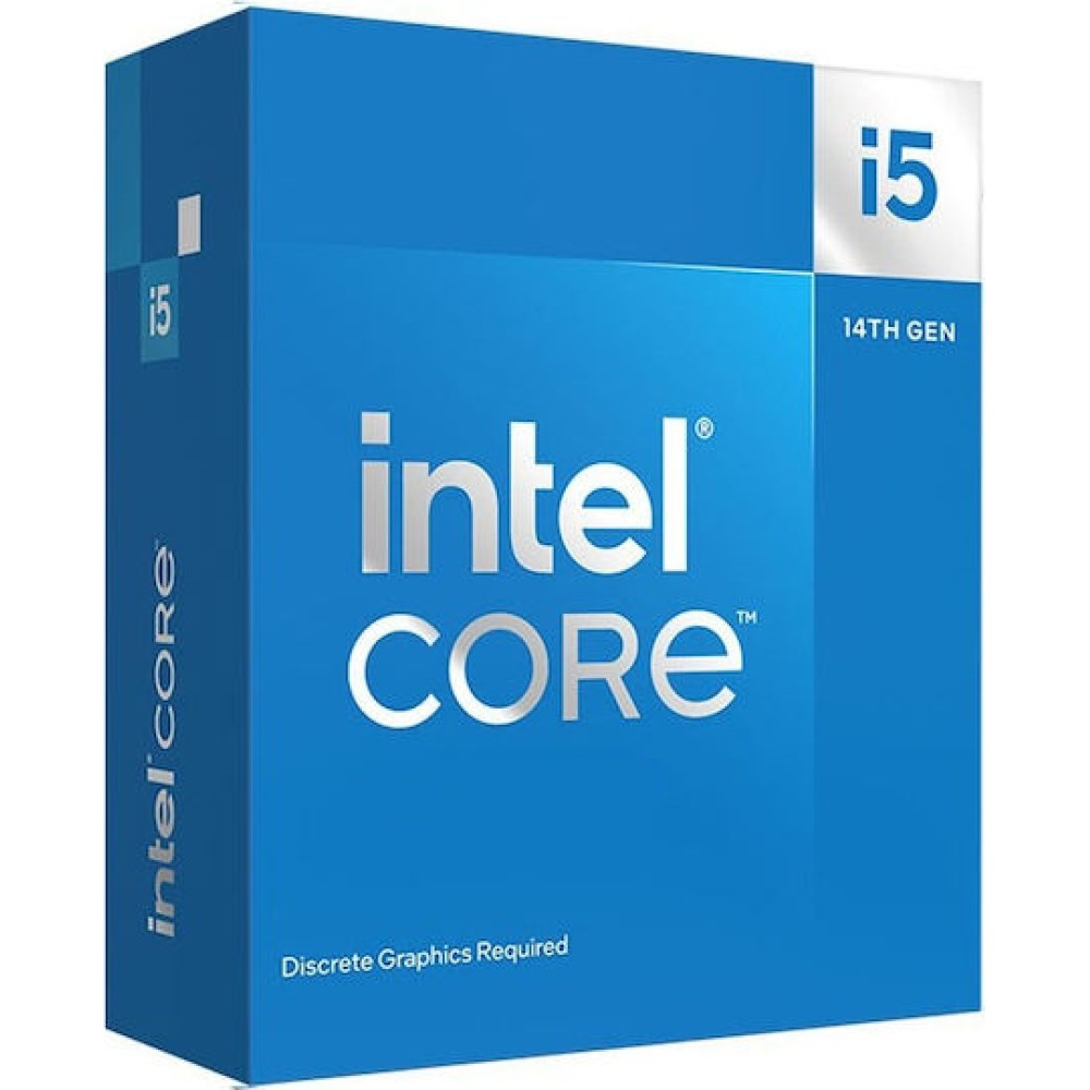Intel Core i5-14400F 1.8GHz Επεξεργαστής 10 Πυρήνων για Socket 1700 σε Κουτί με Ψύκτρα