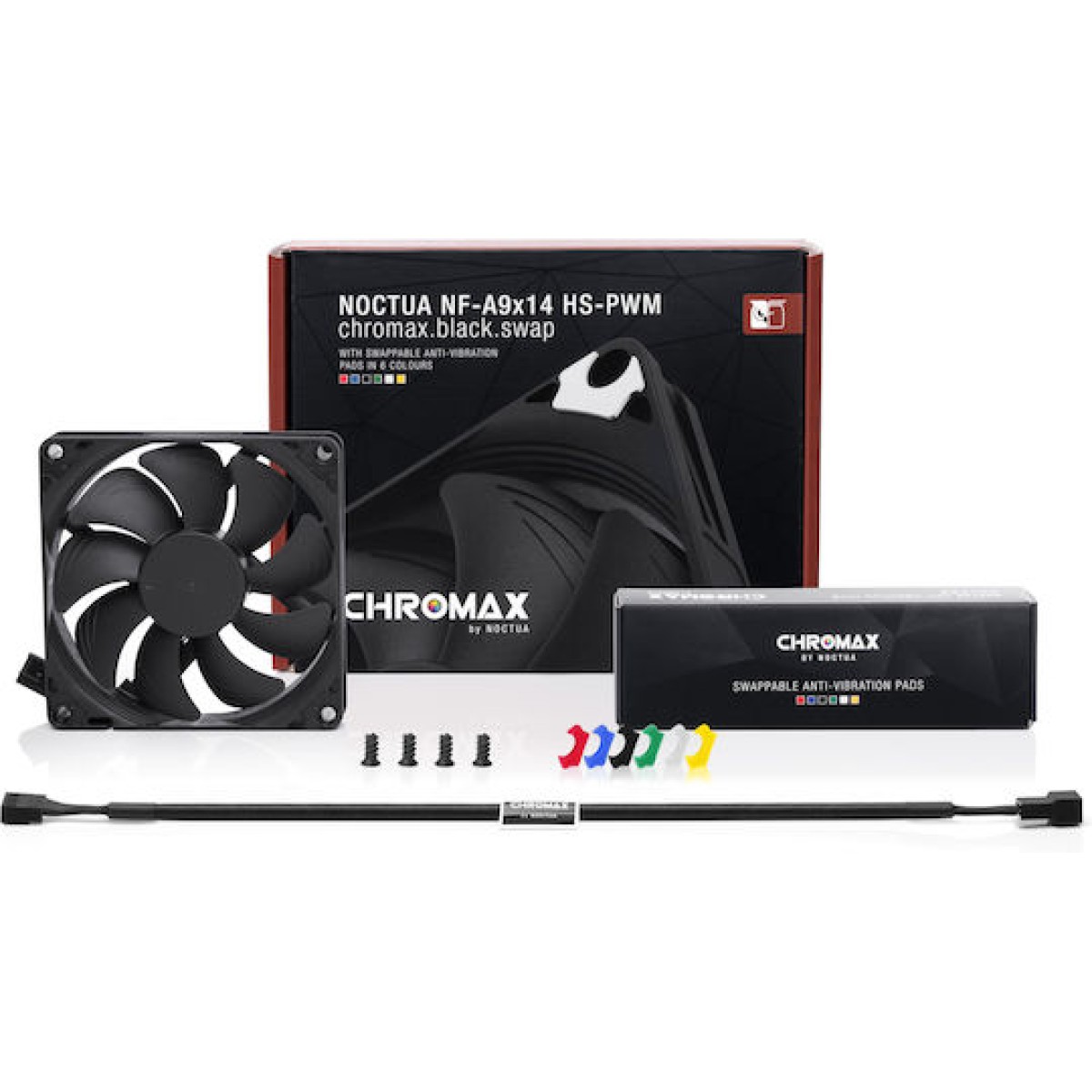 Noctua NF-A9X14 HS-PWM CH.BK.S Case Fan 92mm με Σύνδεση 4-Pin