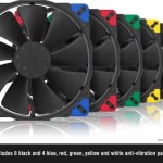 Noctua NF-A20 chromax.black.swap Case Fan 200mm με Σύνδεση 4-Pin PWM