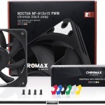 Noctua NF-A12x15 Chromax.Black.Swap Case Fan 120mm με Σύνδεση 4-Pin PWM