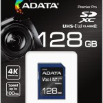 Adata Premier Pro SDXC 128GB Class 10 U3 V30 UHS-I