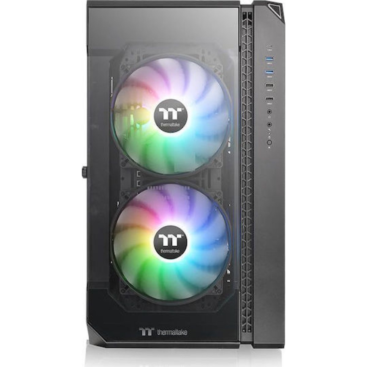 Thermaltake View 51 TG ARGB Gaming Midi Tower Κουτί Υπολογιστή με Πλαϊνό Παράθυρο Μαύρο