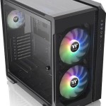 Thermaltake View 51 TG ARGB Gaming Midi Tower Κουτί Υπολογιστή με Πλαϊνό Παράθυρο Μαύρο