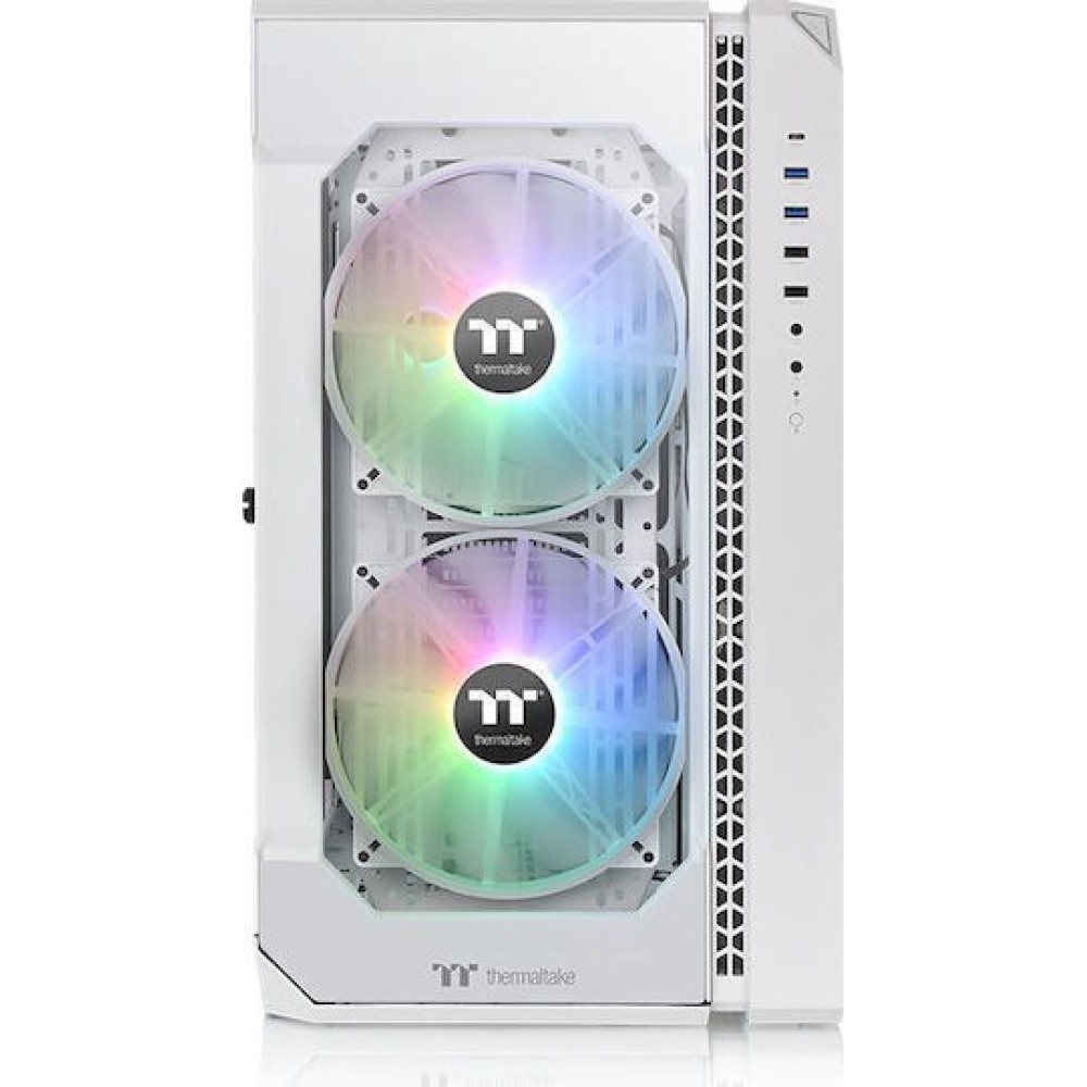 Thermaltake View 51 TG ARGB Gaming Midi Tower Κουτί Υπολογιστή με Πλαϊνό Παράθυρο Snow