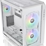 Thermaltake View 51 TG ARGB Gaming Midi Tower Κουτί Υπολογιστή με Πλαϊνό Παράθυρο Snow