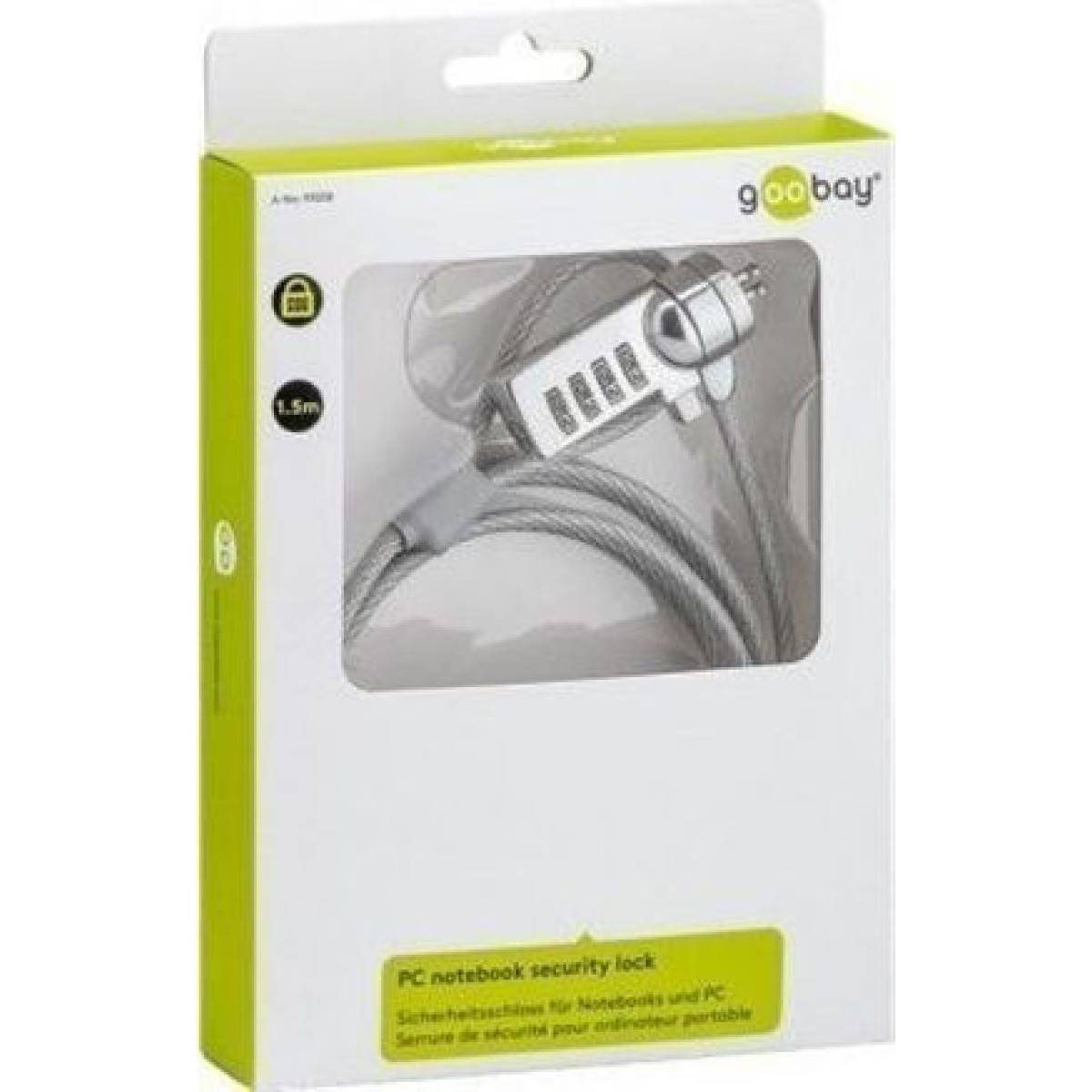 Goobay Κλειδαριά Καλωδίων 93038