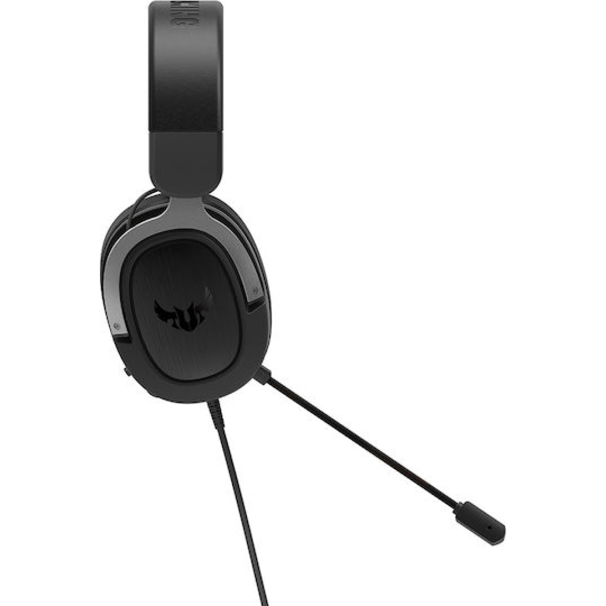 Asus TUF H3 Over Ear Gaming Headset με σύνδεση 3.5mm Gun Metal Grey