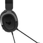 Asus TUF H3 Over Ear Gaming Headset με σύνδεση 3.5mm Gun Metal Grey