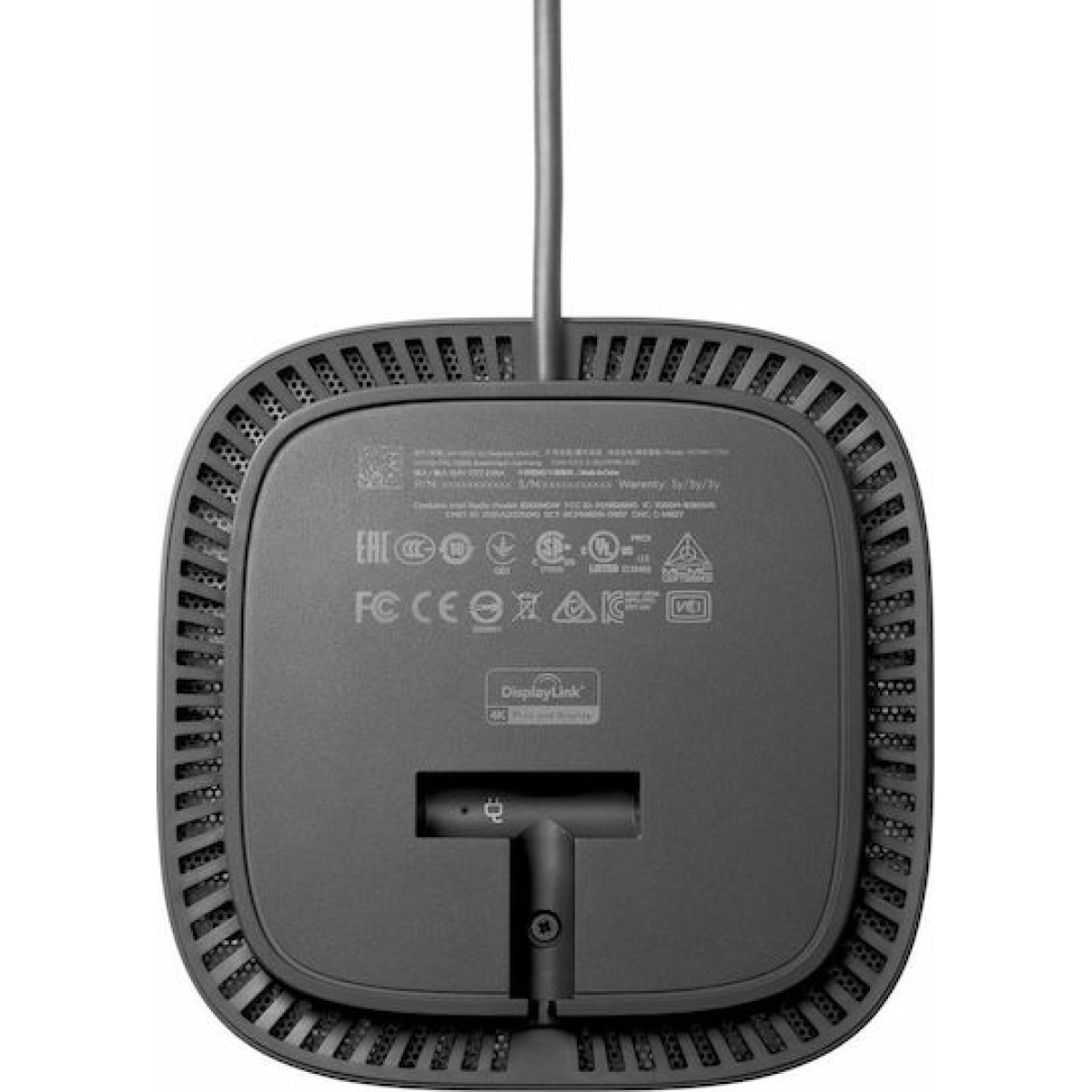 HP Universal G2 USB-A / USB-C Docking Station με HDMI/DisplayPort 4K PD Ethernet Μαύρο