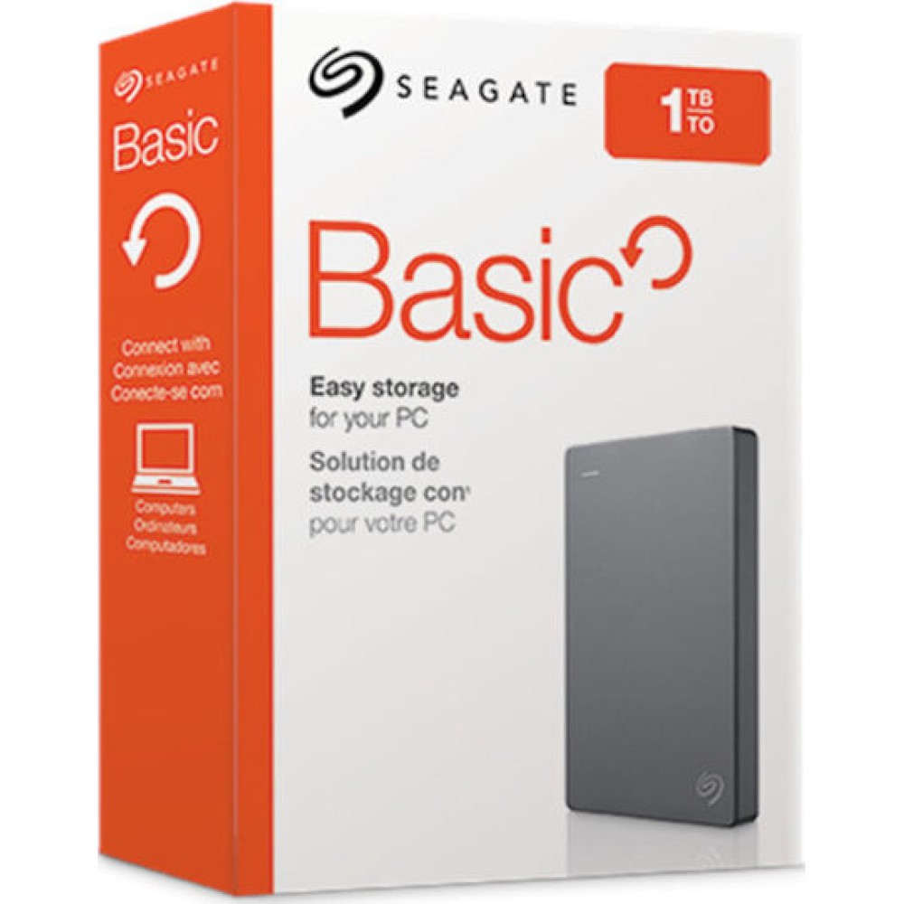 Seagate Basic USB 3.0 / USB 2.0 Εξωτερικός HDD 1.0TB 2.5