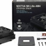 Noctua NH-L9a-AM4 chromax black Ψύκτρα Επεξεργαστή Low Profile για Socket AM4