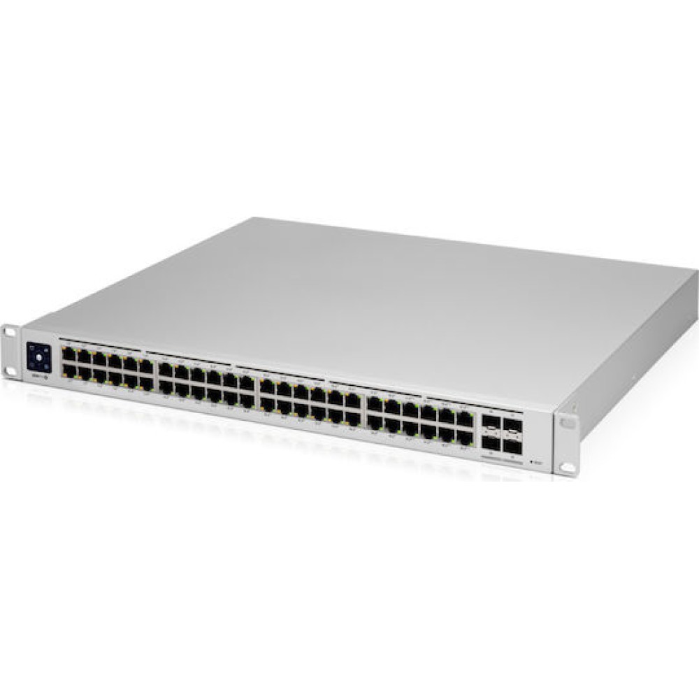 Ubiquiti UniFi USW Pro 48 PoE Managed L2 PoE+ Switch με 48 Θύρες Gigabit (1Gbps) Ethernet και 2 SFP Θύρες