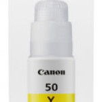 Canon GI-50 Γνήσιο Μελάνι Εκτυπωτή InkJet Κίτρινο (3405C001)