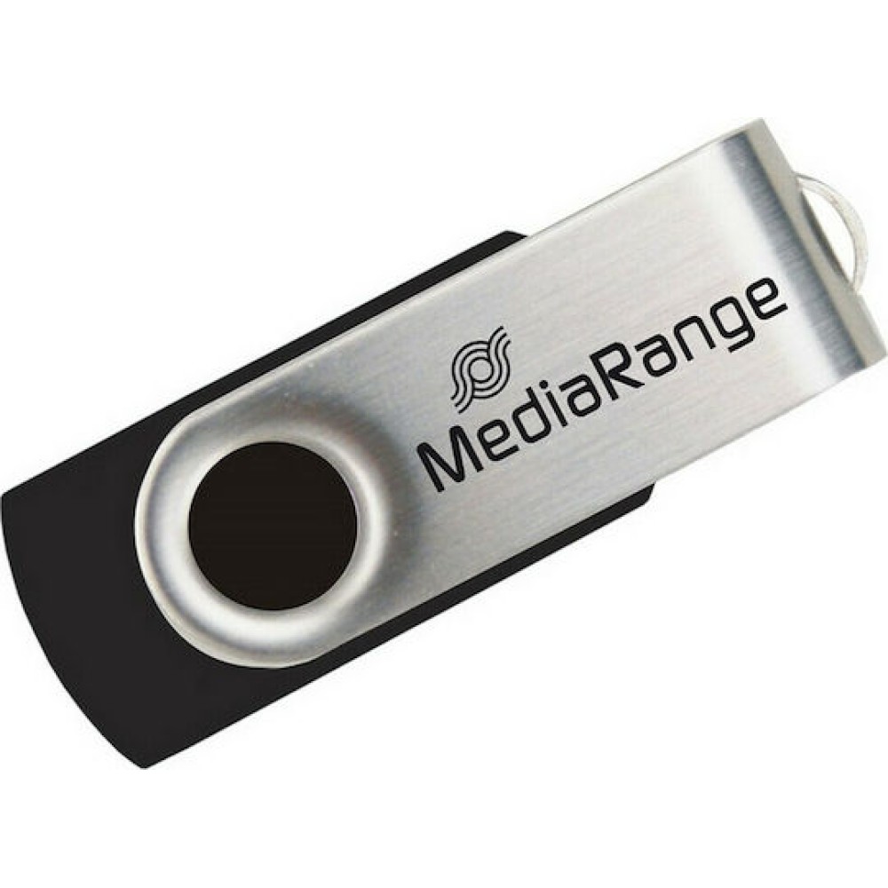 MediaRange 64GB USB 2.0 Stick Ασημί
