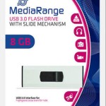 MediaRange 8GB USB 3.0 Stick Λευκό