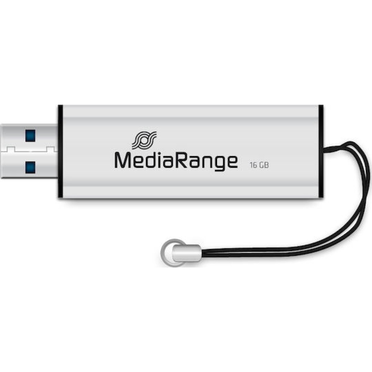 MediaRange 16GB USB 3.0 Stick Λευκό