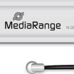 MediaRange 16GB USB 3.0 Stick Λευκό