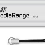 MediaRange 32GB USB 3.0 Stick Λευκό
