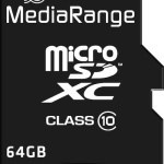 MediaRange microSDXC 64GB Class 10 A1 High Speed με αντάπτορα