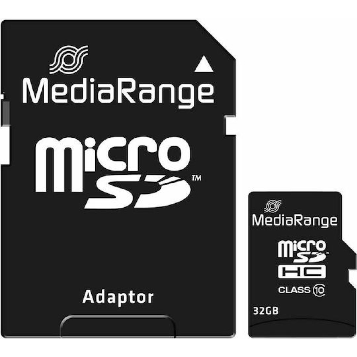 MediaRange MR959 microSDHC 32GB Class 10 A1 High Speed με αντάπτορα