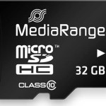 MediaRange MR959 microSDHC 32GB Class 10 A1 High Speed με αντάπτορα