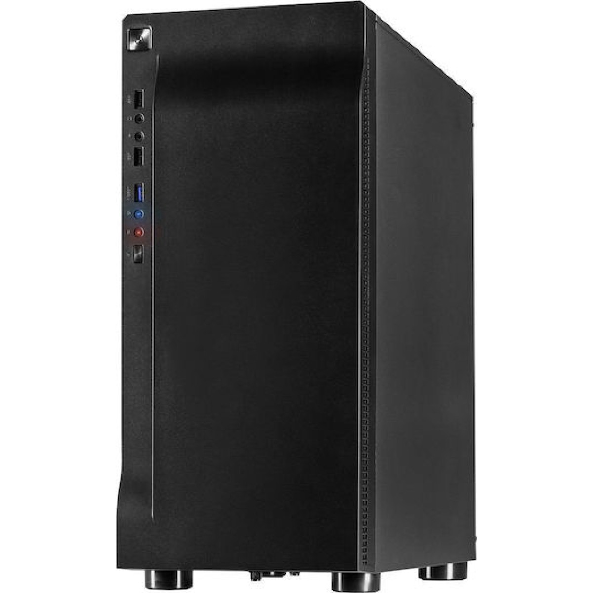 Inter-Tech A-3411 Creek Gaming Midi Tower Κουτί Υπολογιστή με RGB Φωτισμό Μαύρο