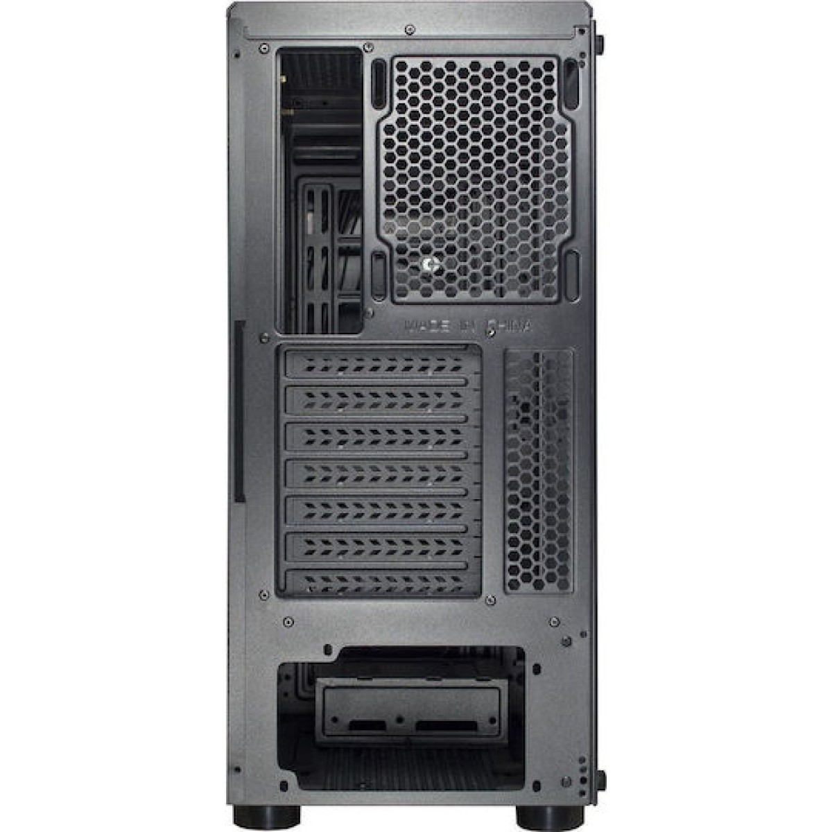Inter-Tech A-3411 Creek Gaming Midi Tower Κουτί Υπολογιστή με RGB Φωτισμό Μαύρο