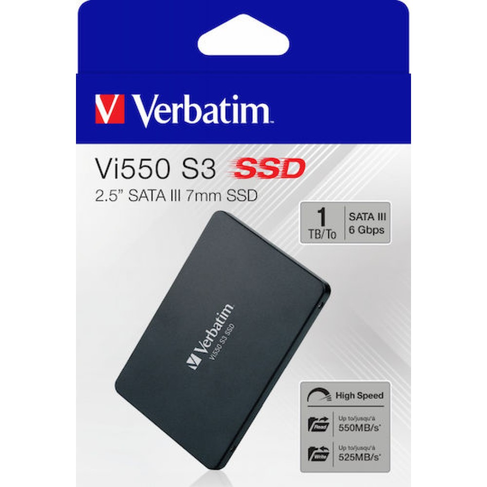 Verbatim Vi550 S3 SSD 1TB 2.5'' SATA III