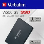 Verbatim Vi550 S3 SSD 1TB 2.5'' SATA III