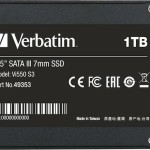 Verbatim Vi550 S3 SSD 1TB 2.5'' SATA III