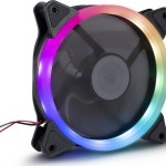 Argus RS-051 RGB Case Fan 120mm με Σύνδεση 4-Pin PWM