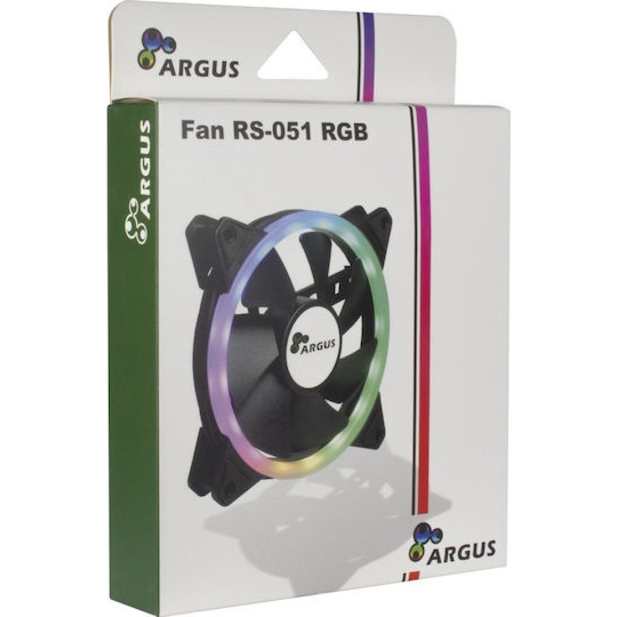 Argus RS-051 RGB Case Fan 120mm με Σύνδεση 4-Pin PWM