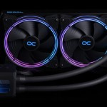 Alphacool Aurora 280 Digital RGB Υδρόψυξη Επεξεργαστή Διπλού Ανεμιστήρα 140mm για Socket AM4/AM5/1200/115x