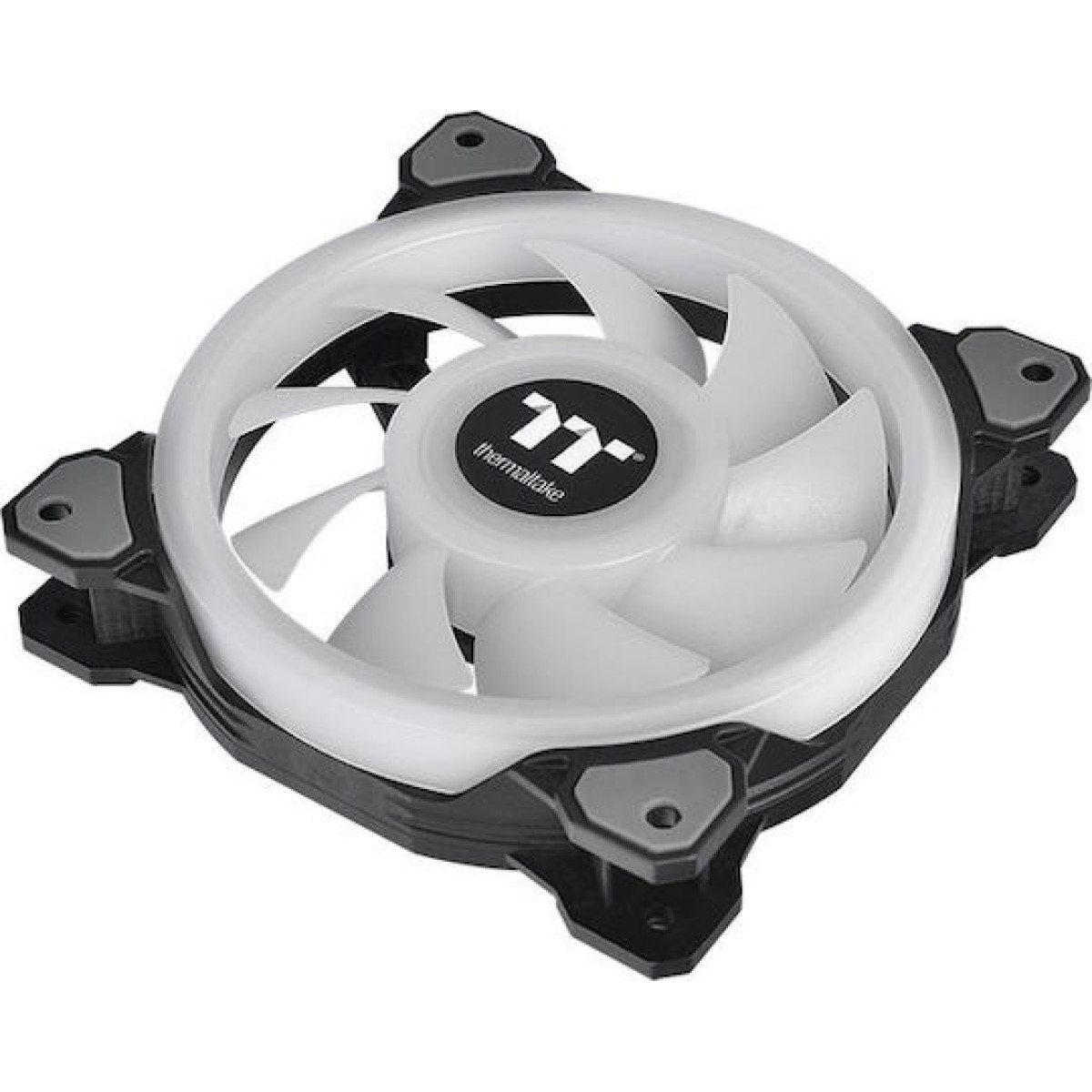 Thermaltake Quad 12 RGB Radiator Fan TT Premium Case Fan 120mm με Σύνδεση 4-Pin Molex 3τμχ