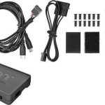 Thermaltake Quad 12 RGB Radiator Fan TT Premium Case Fan 120mm με Σύνδεση 4-Pin Molex 3τμχ