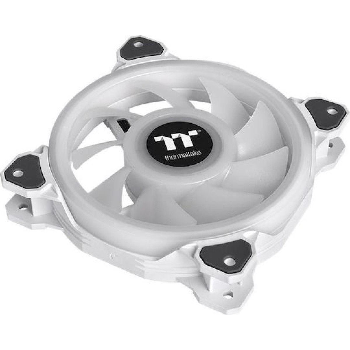 Thermaltake Riing Quad 12 RGB Radiator Fan TT Premium Case Fan 120mm με Σύνδεση 4-Pin PWM 3τμχ Γκρι