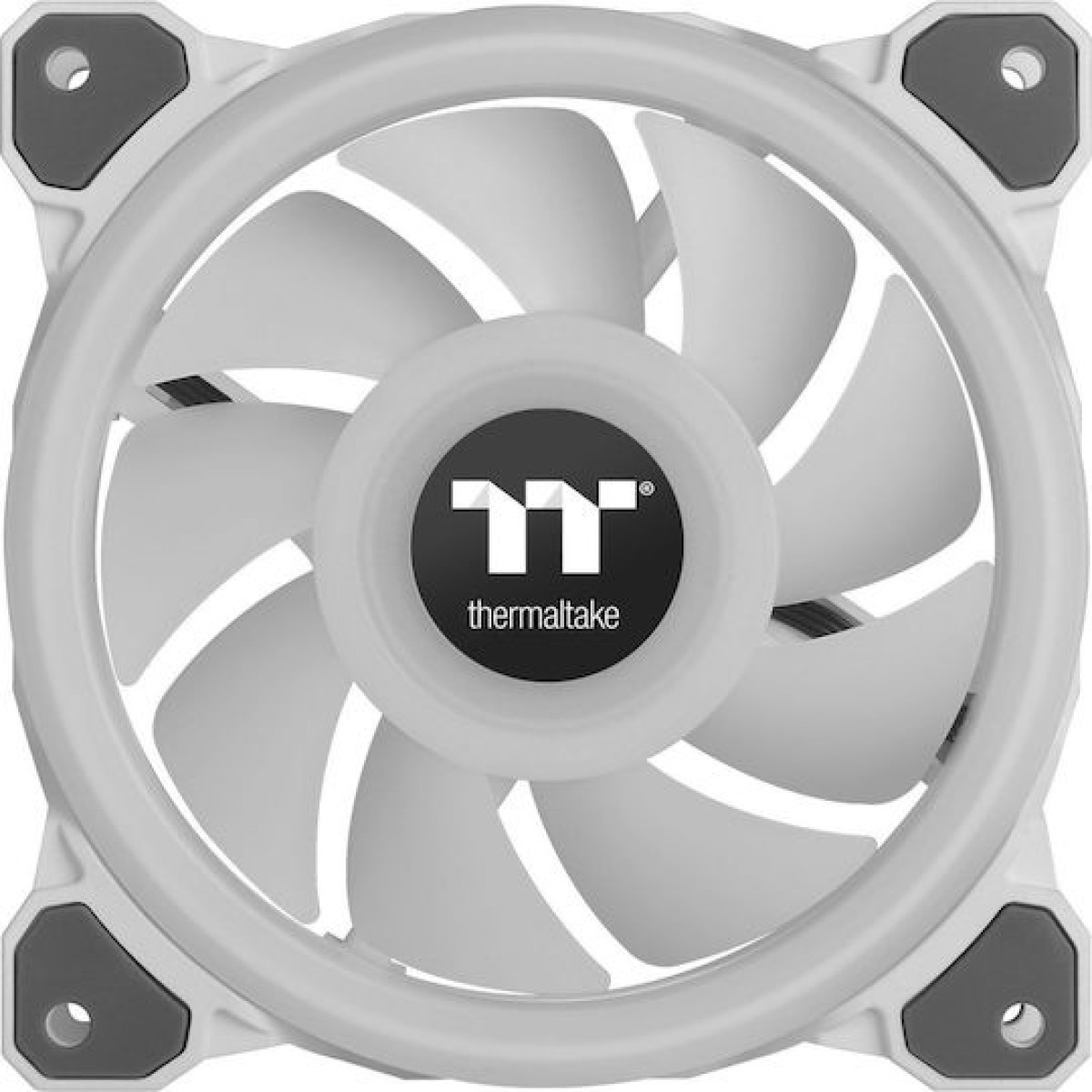 Thermaltake Riing Quad 12 RGB Radiator Fan TT Premium Case Fan 120mm με Σύνδεση 4-Pin PWM 3τμχ Γκρι