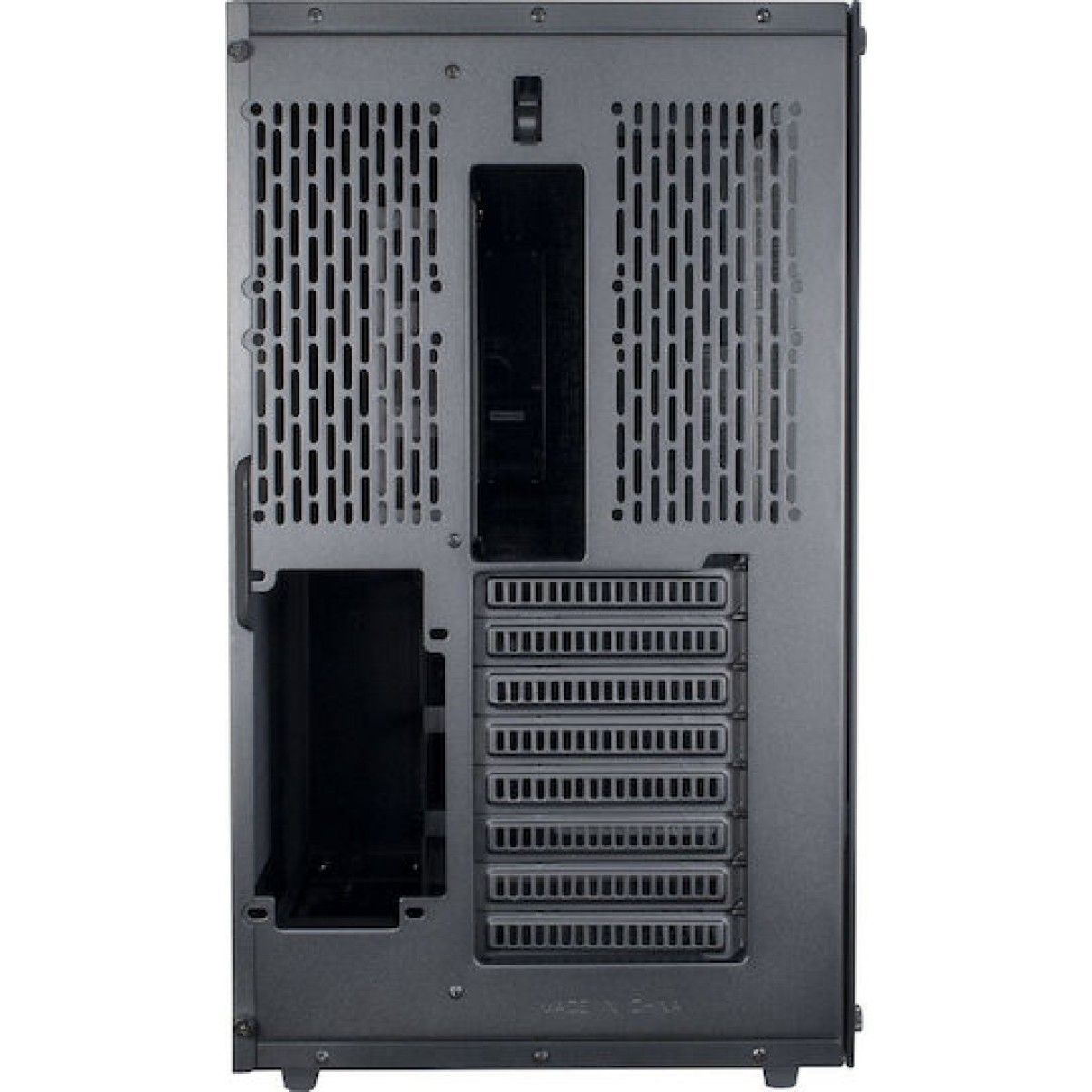 Inter-Tech C-701 Panorama Gaming Midi Tower Κουτί Υπολογιστή με Πλαϊνό Παράθυρο Μαύρο