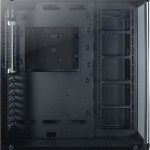 Inter-Tech C-701 Panorama Gaming Midi Tower Κουτί Υπολογιστή με Πλαϊνό Παράθυρο Μαύρο