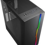 Sharkoon RGB Slider Midi Tower Κουτί Υπολογιστή με Πλαϊνό Παράθυρο Μαύρο
