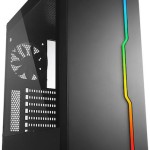 Sharkoon RGB Slider Midi Tower Κουτί Υπολογιστή με Πλαϊνό Παράθυρο Μαύρο