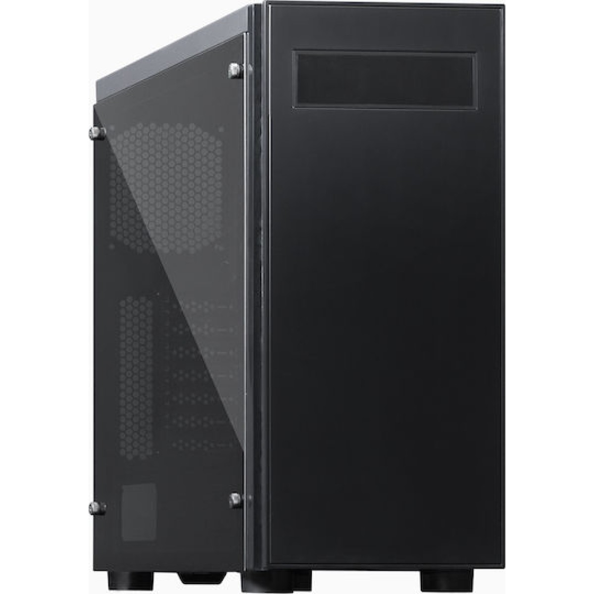 Chieftec Hawk Tempered Glass Midi Tower Κουτί Υπολογιστή με Πλαϊνό Παράθυρο Μαύρο
