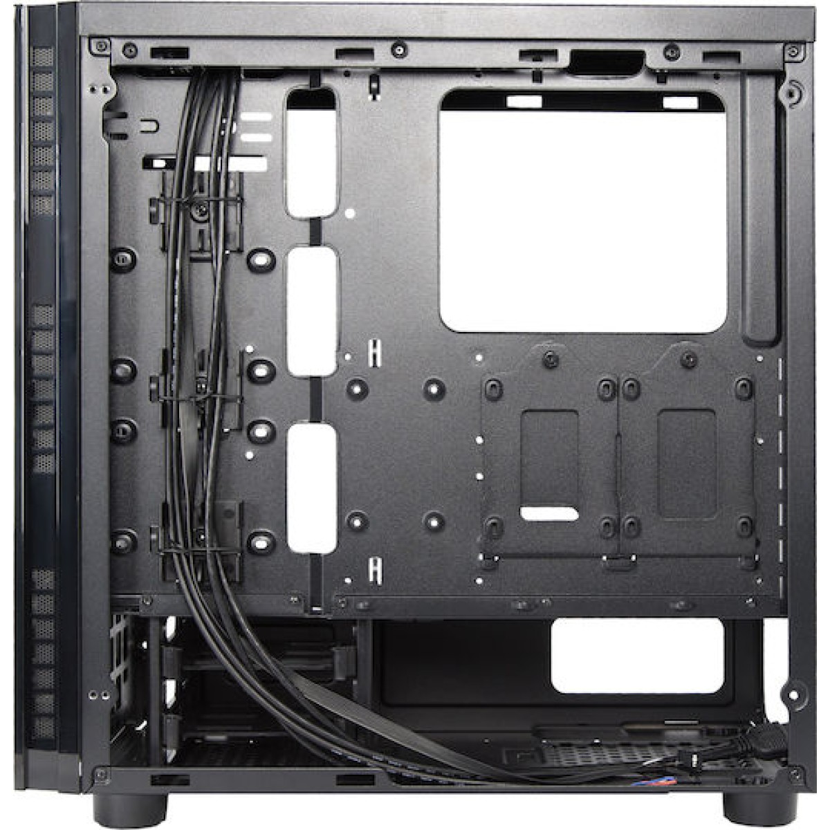 Chieftec Hawk Tempered Glass Midi Tower Κουτί Υπολογιστή με Πλαϊνό Παράθυρο Μαύρο