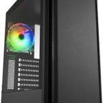 Sharkoon SK3 RGB Gaming Midi Tower Κουτί Υπολογιστή με Πλαϊνό Παράθυρο Μαύρο